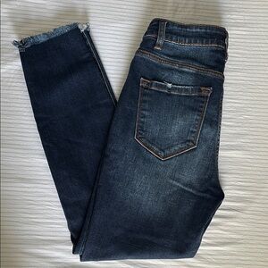 Kancan Women’s High Rise Ankle Skinny Jeans